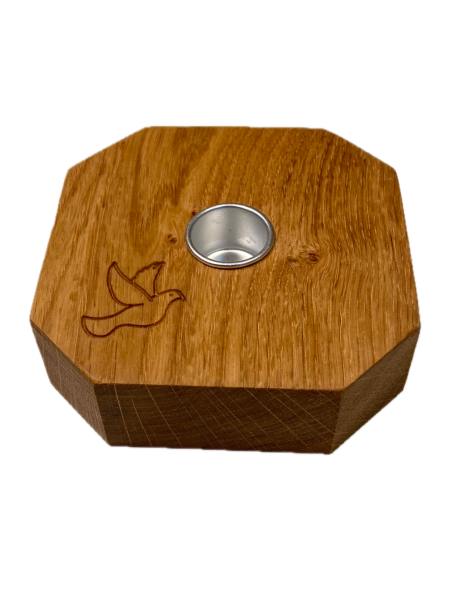 8 kant ek för 23 mm ljus